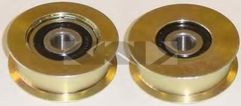 SPIDAN 70321 Deflection/Guide Pulley, v-ribbed belt